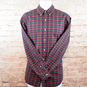 POLO RALPH LAUREN Classic Fit Plaid Cotton Shirt